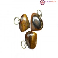 Tiger Eye Heart Pendant
